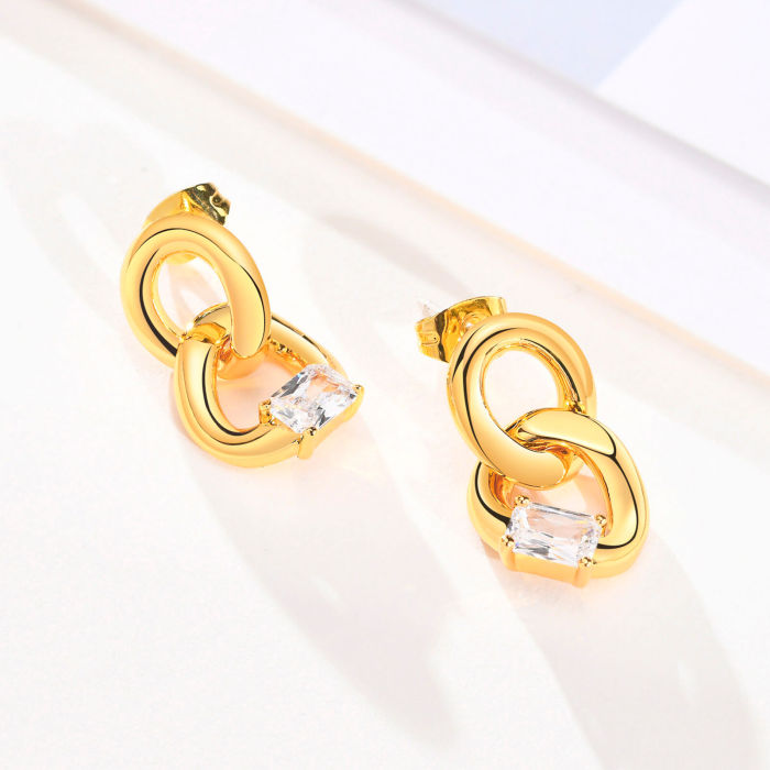 Wholesale Copper Chain Earring