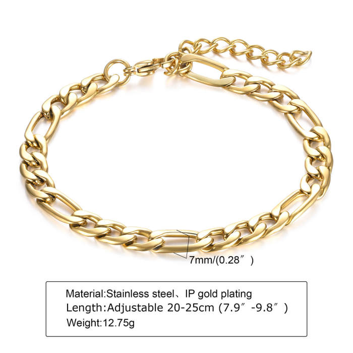 Wholesale Stainless Steel Chain Bracelets