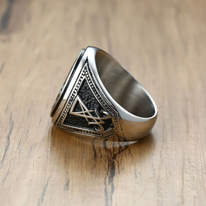 Wholesale Stainless Steel Lucifer Ring