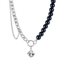Wholesale Stainless Steel Chain with Beads Necklace