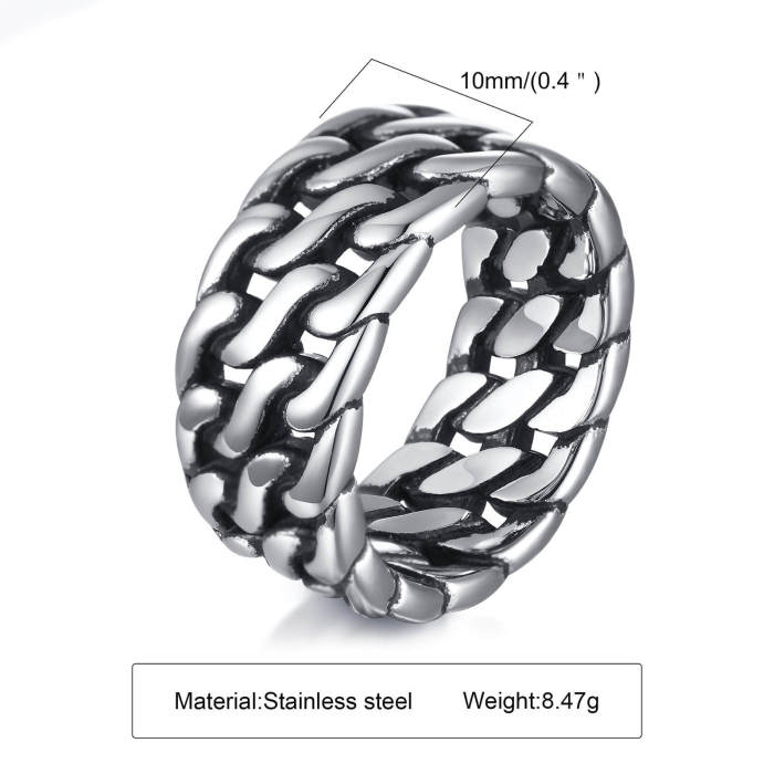 Wholesale Stainless Steel Mens Rings