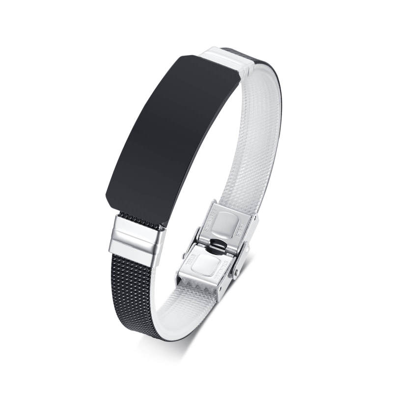 Wholesale Stainless Steel Engravable Bracelet