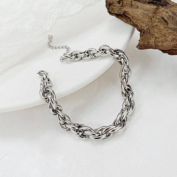 Wholesale Stainless Steel Chain Bracelets