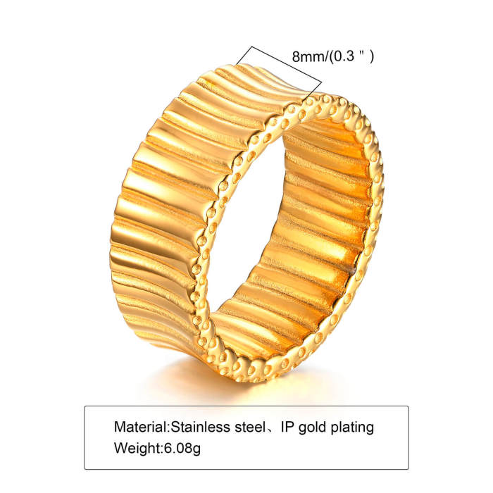 Wholesale Stainless Steel Unique Wedding Bands for Women