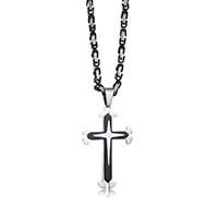 Wholesale Stainless Steel Cross Chains for Men