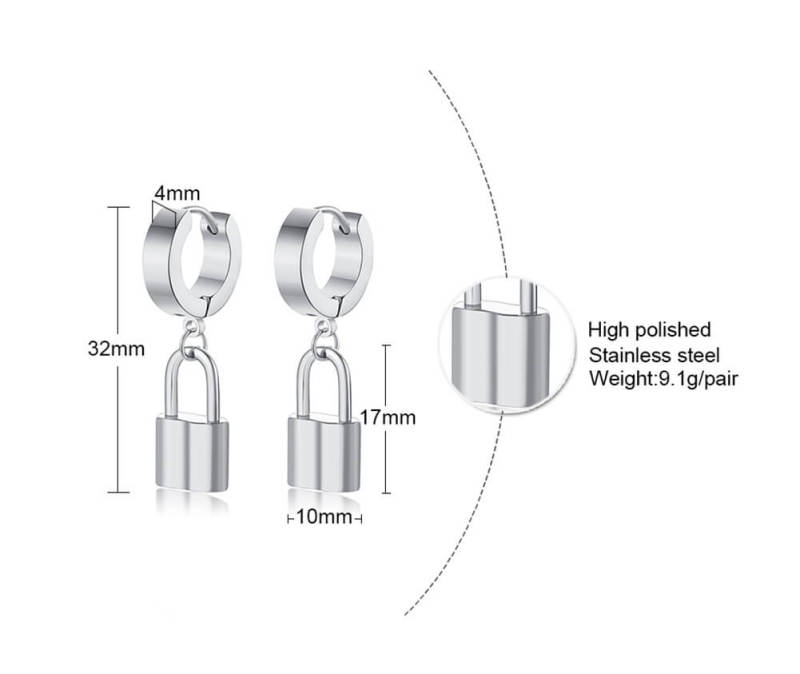 Wholesale Stainless Steel Huggie Hoop Earrings
