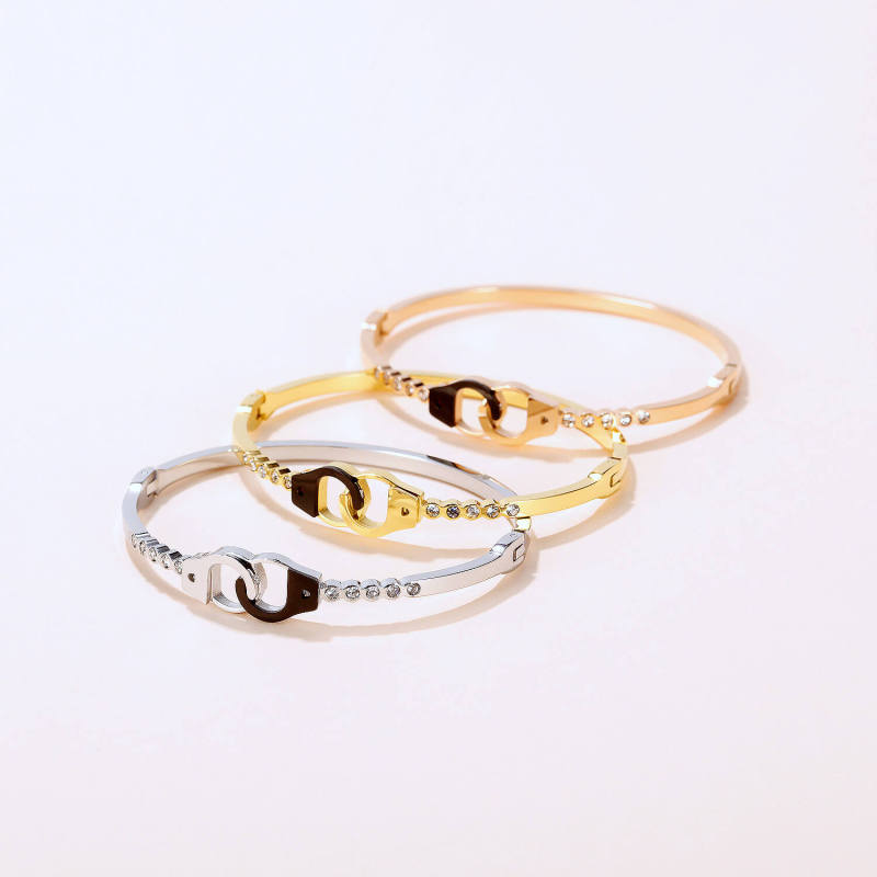 Wholesale Stainless Steel Golden Colour Bangles
