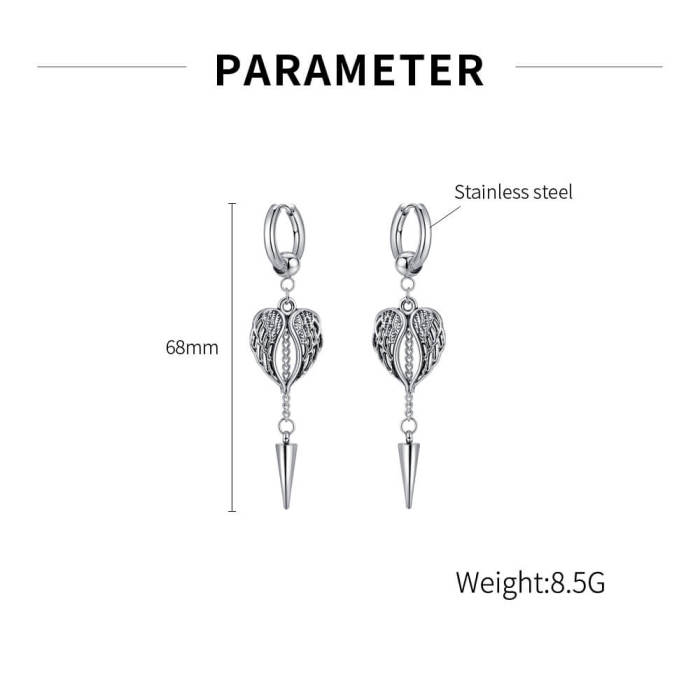 Stainless Steel Korean Earrings Wholesale