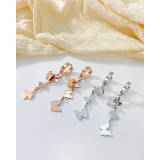 Wholesale Stainless Steel Earring with Butterfly