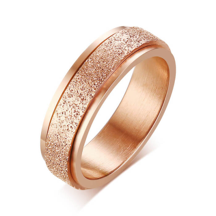Wholesale Stainless Steel Spinner Wedding Ring