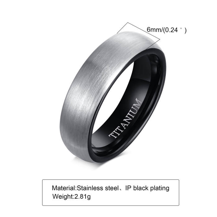 Wholesale Titanium Wedding Band Ring