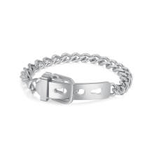 Wholesale Stainless Steel Chain Bracelet with Buckle