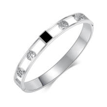 Wholesale Stainless Steel Bangle with Life Tree