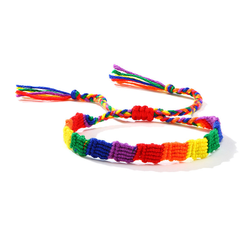 Wholesale Handmande Rainbow Bracelet