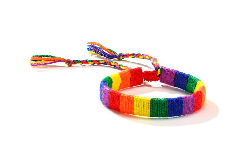 Wholesale Handmande Rainbow Bracelet