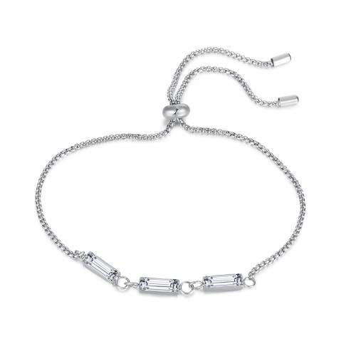 Wholesale Stainless Steel and CZ Bracelet
