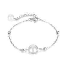 Wholesale Stainless Steel Bracelet with Pearl