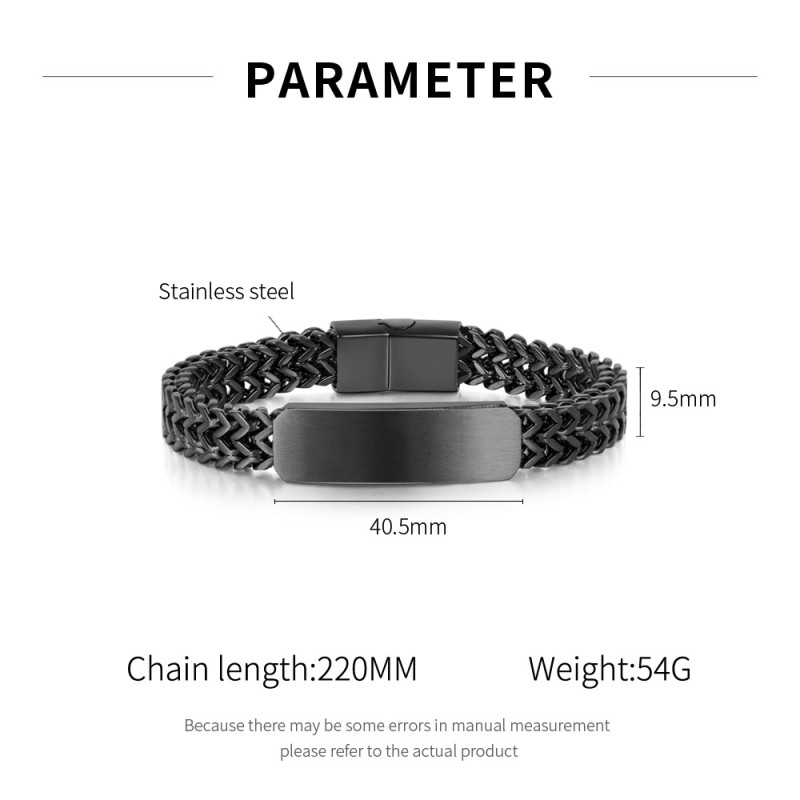 Wholesale Stainless Steel Personalized Bracelets