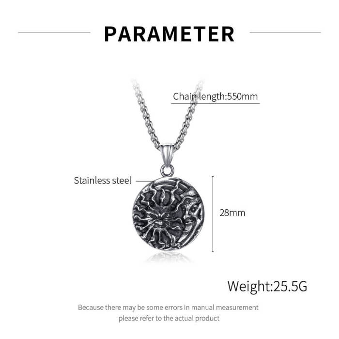 Wholesale Stainless Steel Mens Pendant Necklace