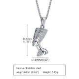 Wholesale Stainless Steel Queen of Egypt Pendant