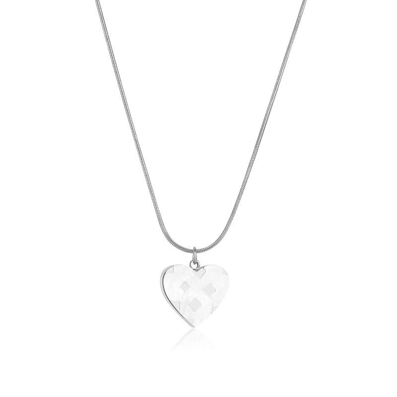 Wholesale Stainless Steel Ins Style Heart Pendant