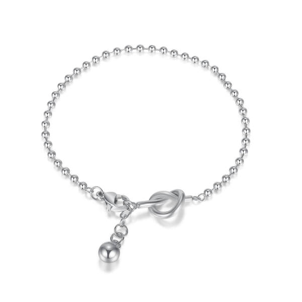 Wholesale Stainless Steel Ball Chain Bracelet with Bead