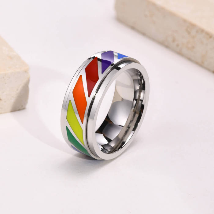 Wholesale Stainless Steel Rotatable Ring
