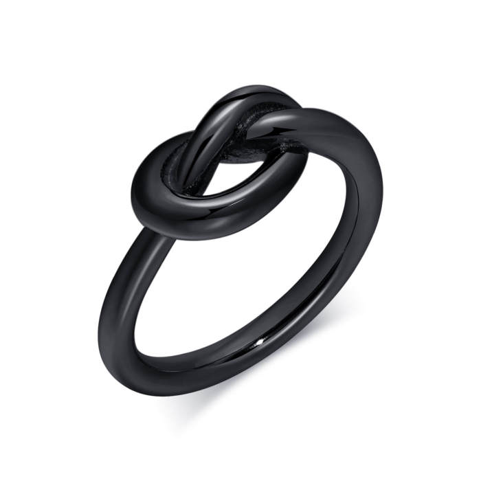 Wholesale Stainless Steel Knotted Ring