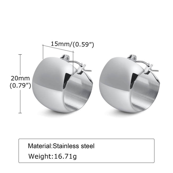 Wholesale Stainless Steel Fashion Earrings