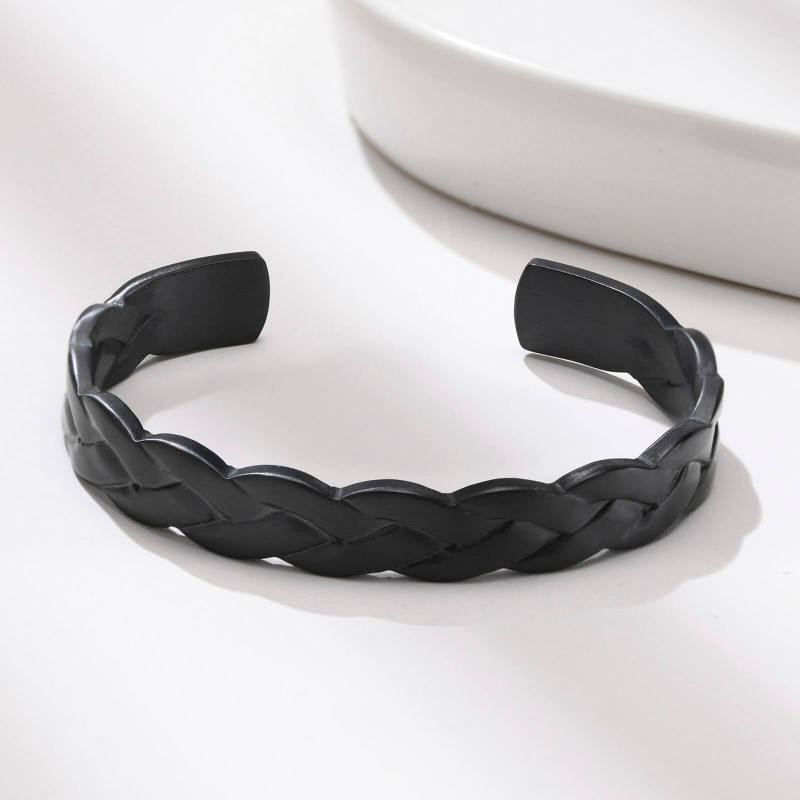 Wholesale Stainless Steel Braided Bracelets for Guys