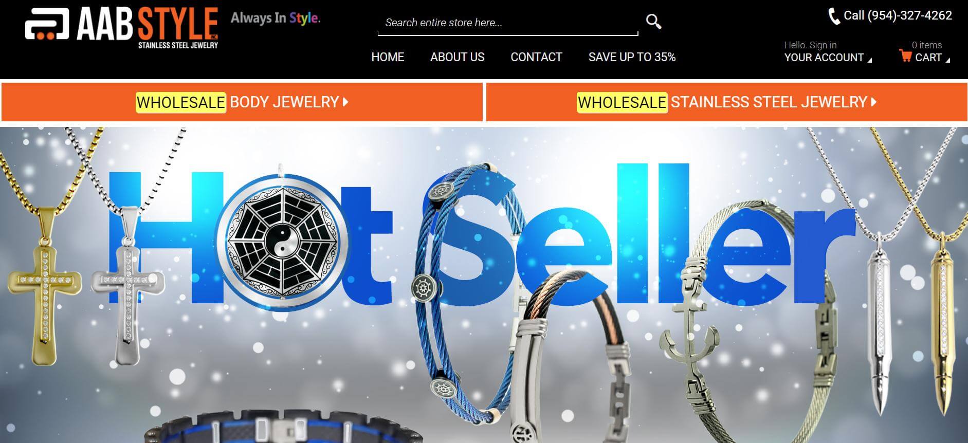 Aab style stainless steel on sale
