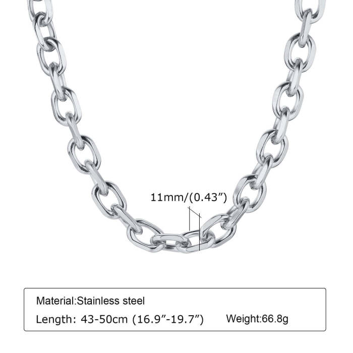 Wholesale Stainless Steel Chunky Necklace