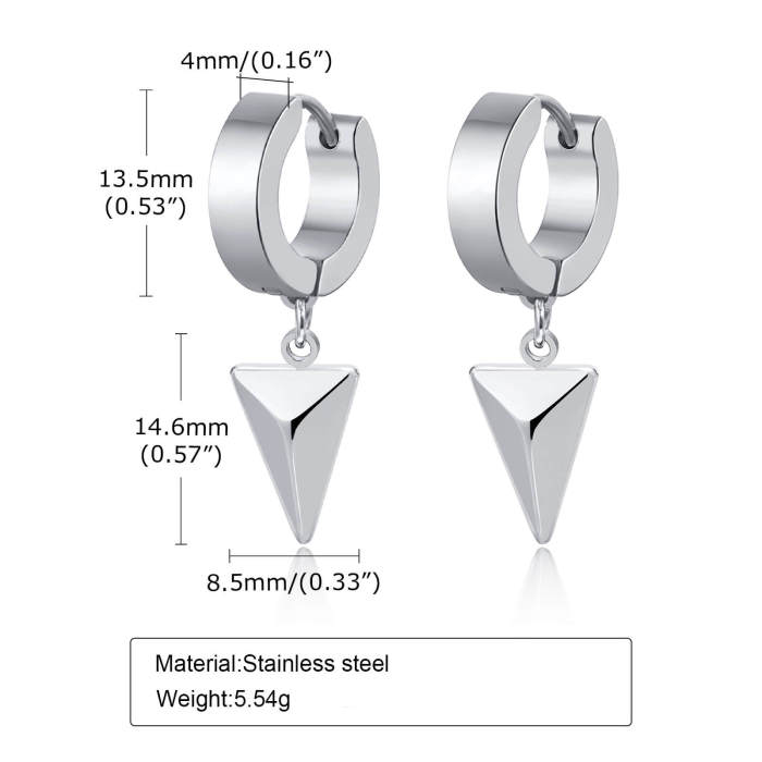 Wholesale Stainless Steel Ear Clips Earrings