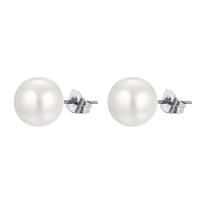 Wholesale 10mm Imitation Pearl Bead Earring