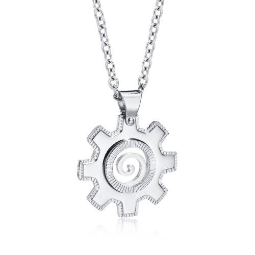 Wholesale Stainless Steel Gear Pendant