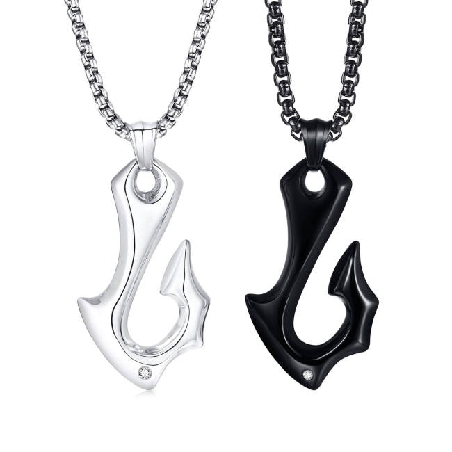 Wholesale Stainless Steel Fish Hook Pendant