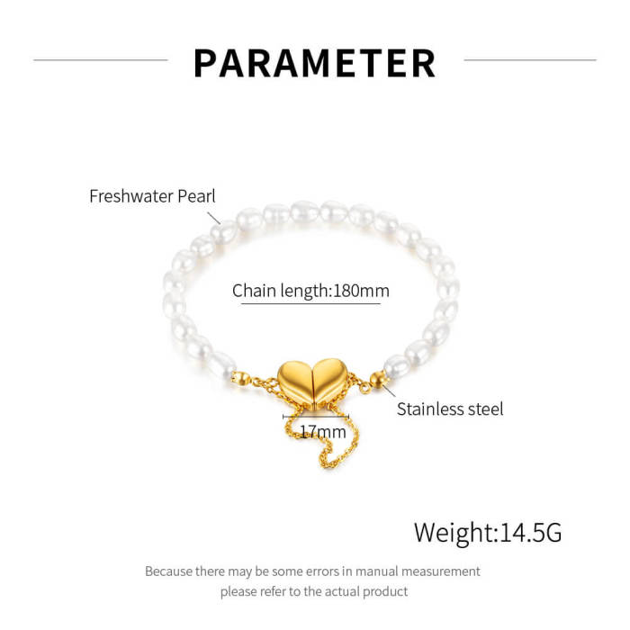 Wholesale Stainless Steel Magnetic Love Bracelet