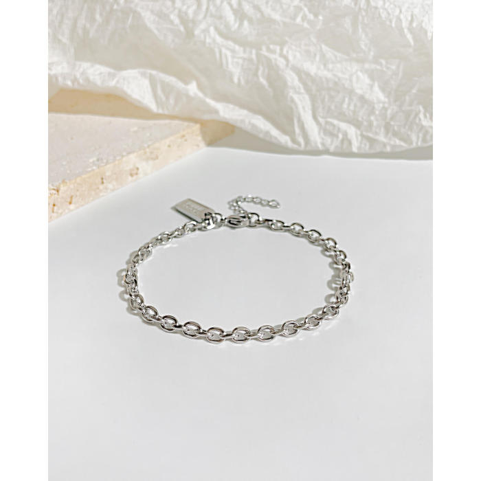 Wholesale Forever Love Steel Couple Bracelet