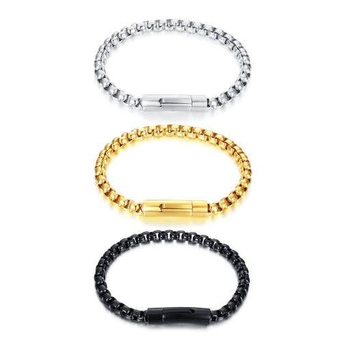 Wholesale Stainless Steel Men Chain Bracelet