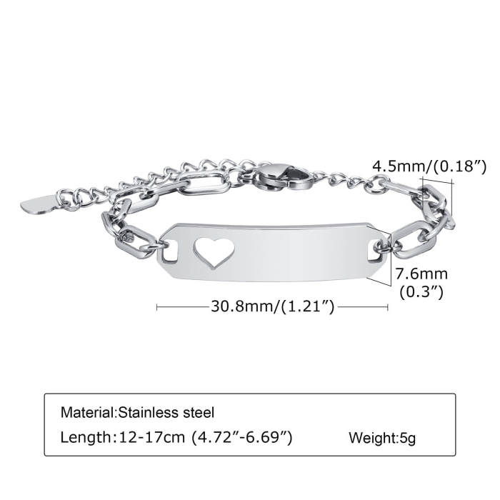 Wholesale Stainless Steel Kids Bracelets