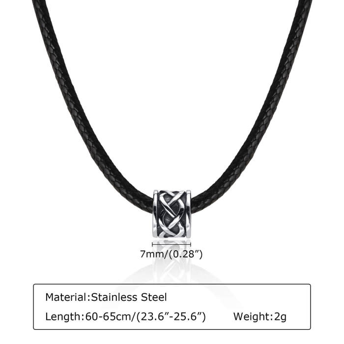 Wholesale Stainless Steel Celtic Knot Bead Pendant