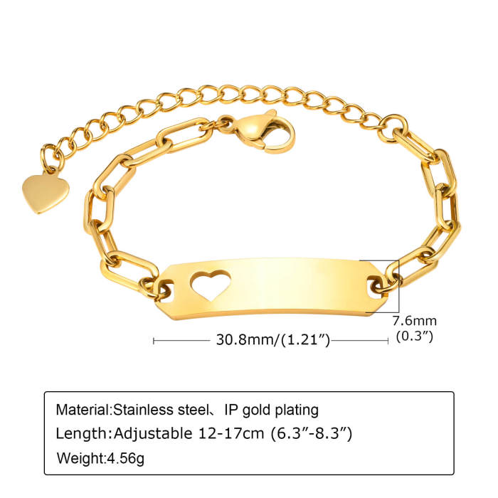 Wholesale Stainless Steel Kids Bracelets