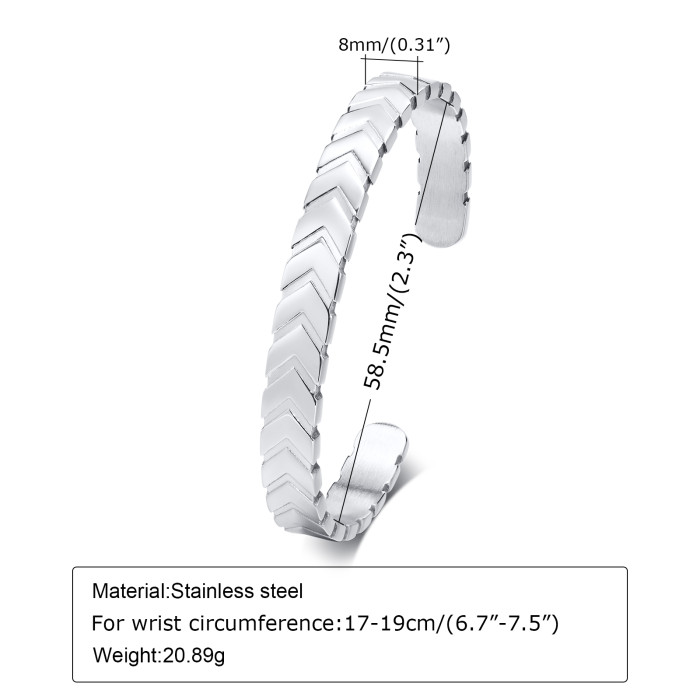 Wholesale Stainless Steel Mens Bangle