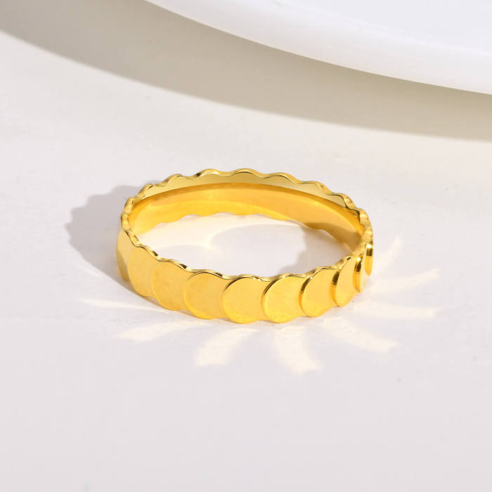 Wholesale Stainless Steel Fish Scale Ring