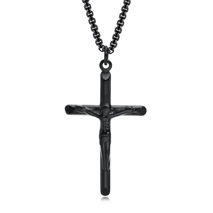 Wholesale Stainless Steel Black Cross