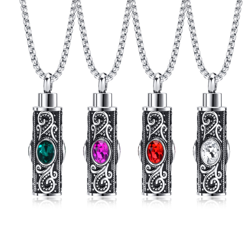 Wholesale  Stainless Steel Urn Necklace