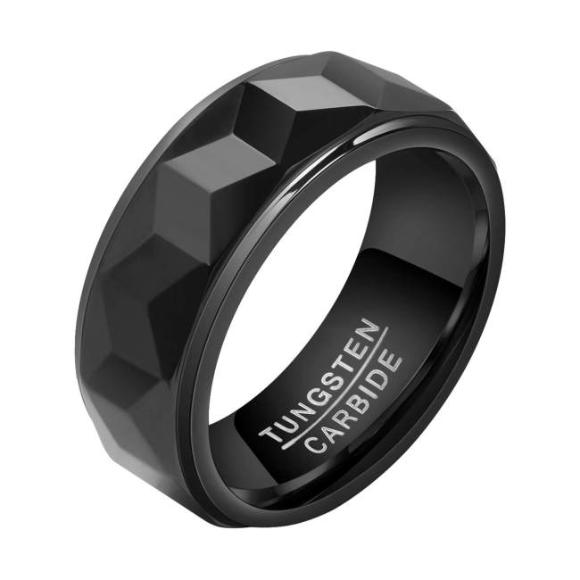 Wholesale Black Tungsten Ring