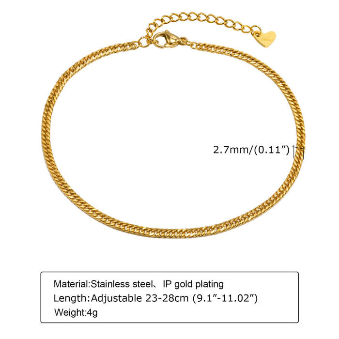 Wholesale Stainless Steel Anklet