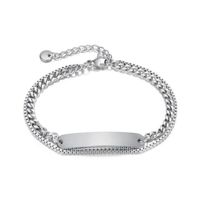 Wholesale Stainless Steel Blank Bracelet