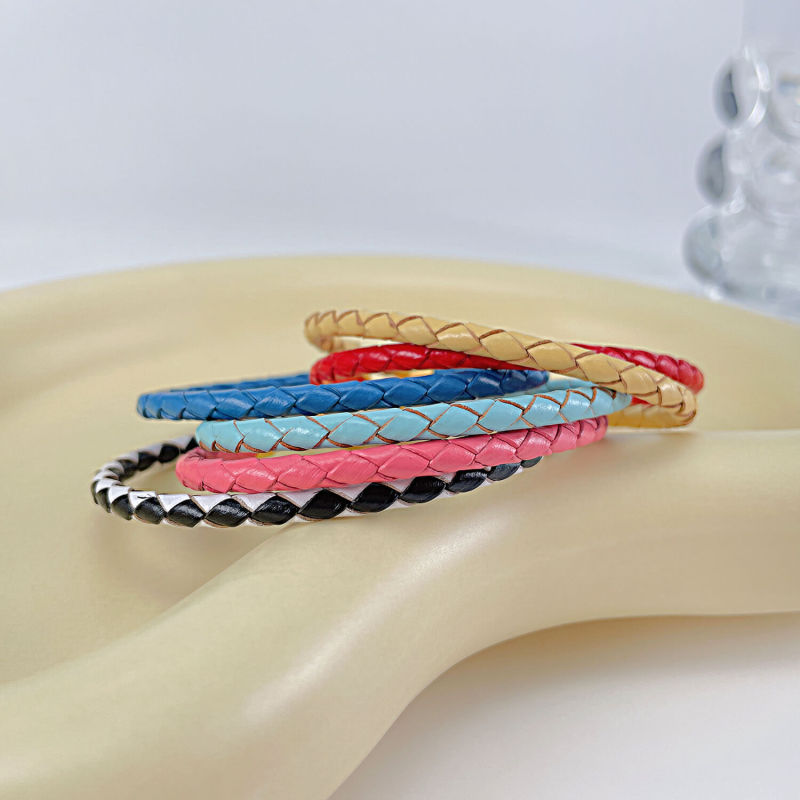 Wholesale Braided Leather Bracelet